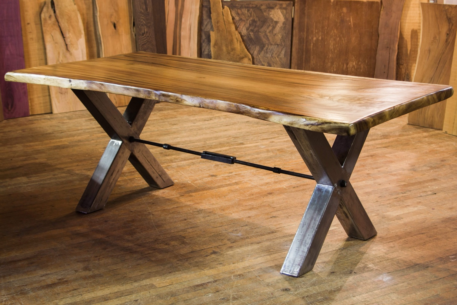 Live edge table